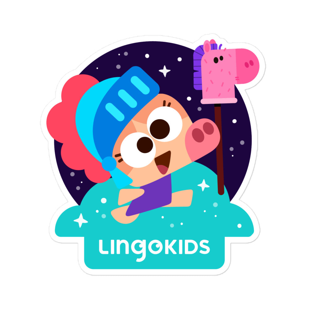 Lingokids Magical Cowy Sticker